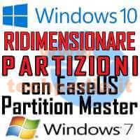 Gestire Partizioni Con Easeus Windows RID LOGO