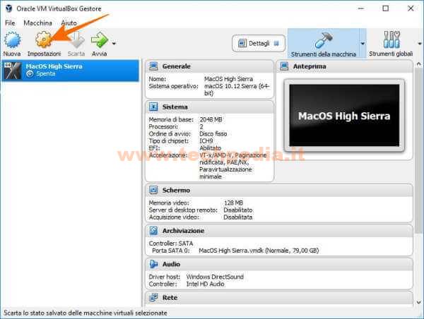 Installare Macos High Sierra In Windows Con Virtual Box 022