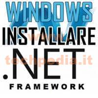 Installare Net Framework Windows LOGO