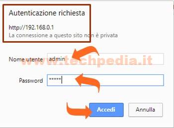 Modificare Password Wifi Router 010