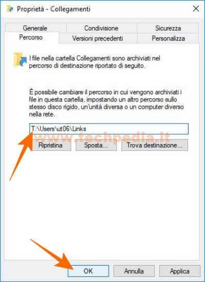 Spostare Cartelle Standard Utente Windows 013