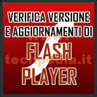 Verificare Aggiornare Versione Adobe Flash Player LOGO
