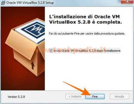 Virtual Box Installazione Windows 034