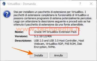Virtual Box Installazione Windows 120