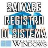 backup registro di sistema logo