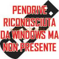 pendrive non funziona logo