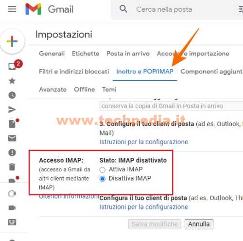 Configurazione Gmail Outlook 016