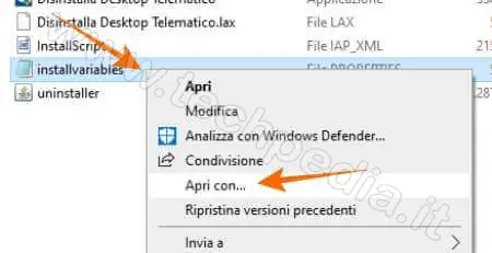 disinstallare desktop telematico errore java 025