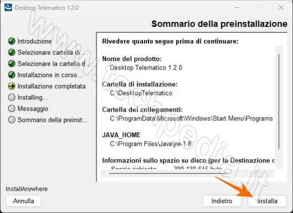 desktop telematico windows download e installazione 049