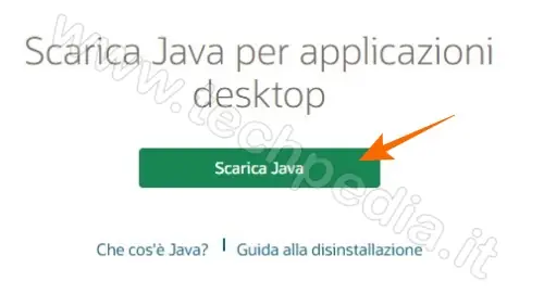 download java installare java 052