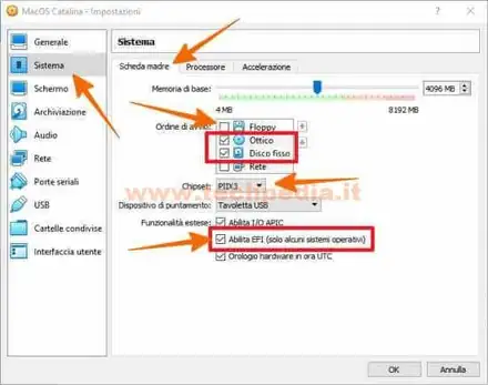 installare catalina windows virualbox 022