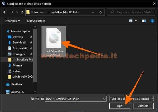 Installare Catalina Windows Virualbox 034