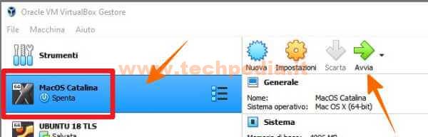 Installare Catalina Windows Virualbox 076