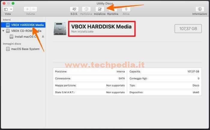 Installare Catalina Windows Virualbox 091