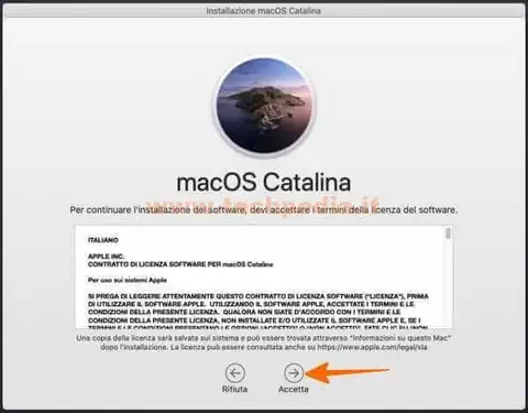 installare catalina windows virualbox 106