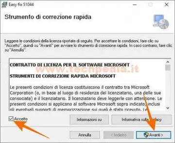 outlook errore server non supporta tipo crittografia 022