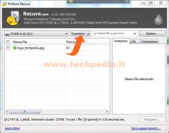 Recuperare File Cancellati Con Recuva Windows 080