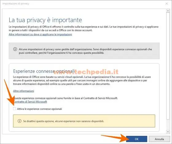 rimuovere messaggio copia autentica office 028