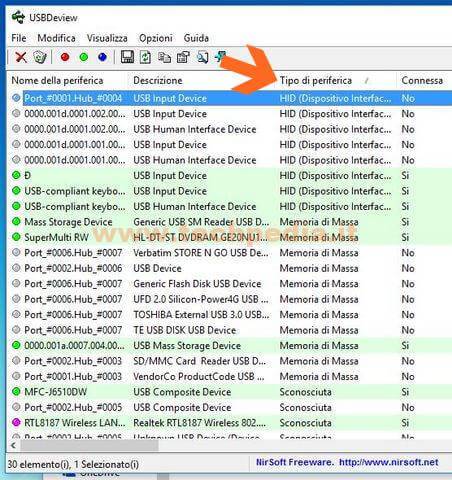 Riparare Catalogo Usb Con Usbdeview Windows 024