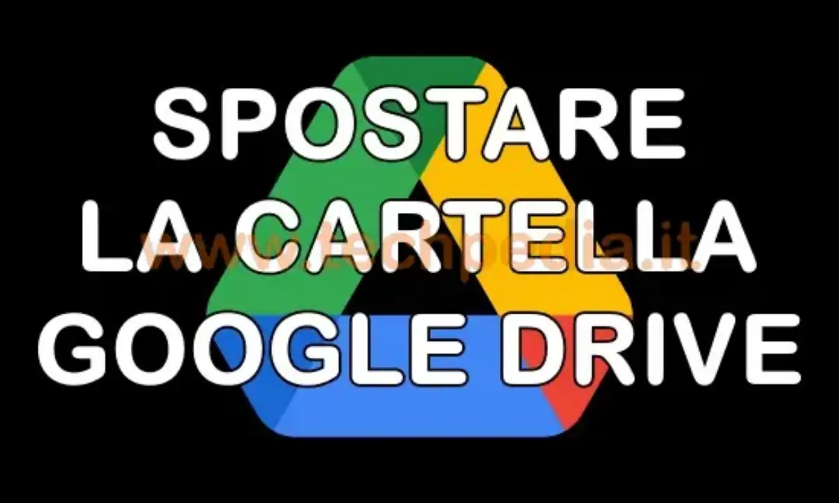 Come spostare la cartella di Google Drive