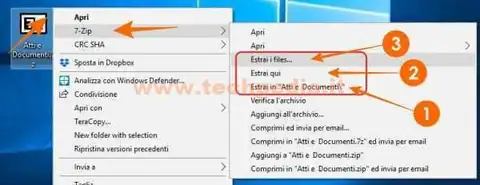 zip e unzip con 7zip windows 055